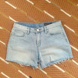 Blank NYC The Fulton Women Roll Up Short Size 27 Blue Denim